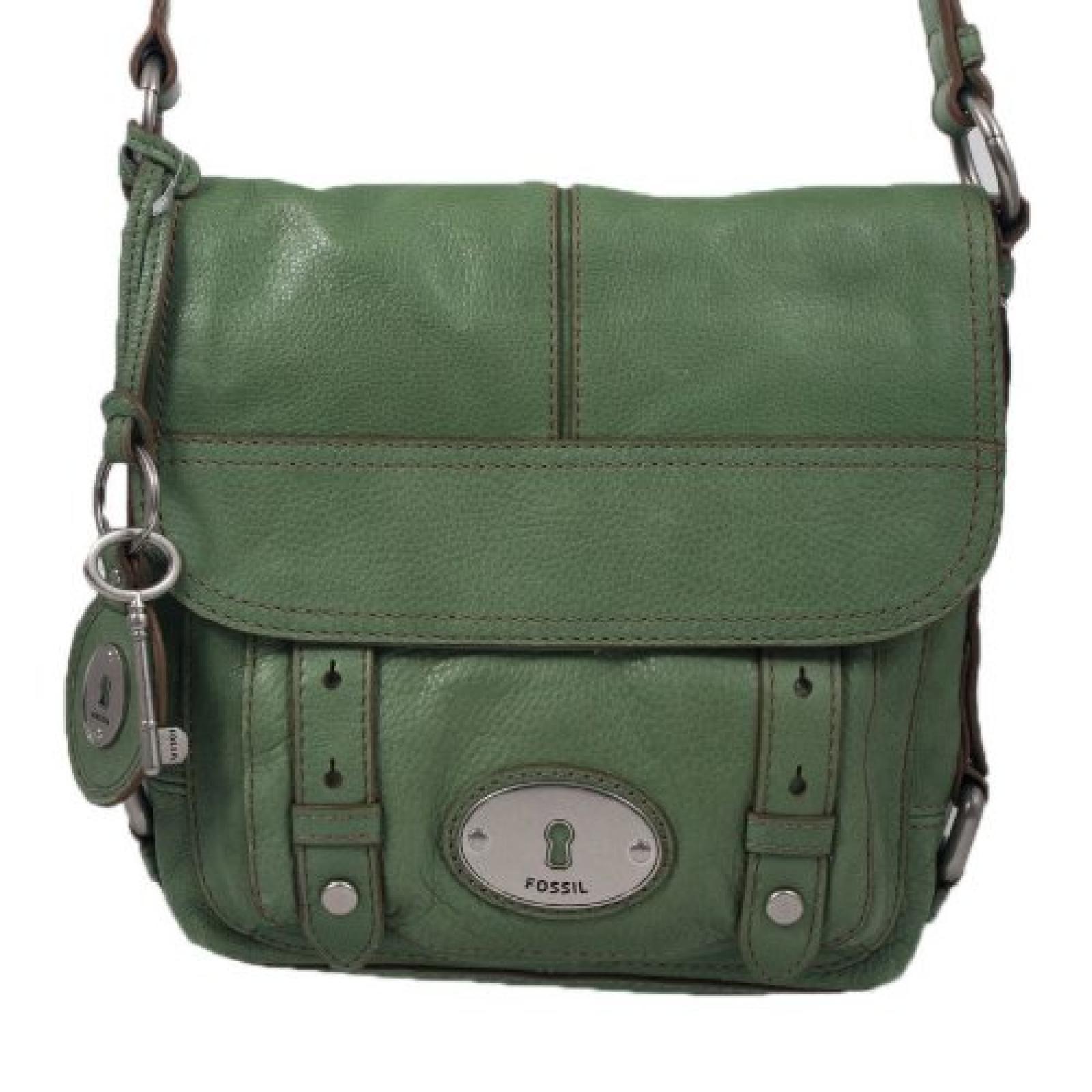 Fossil Tasche "Maddox Flap Green" ZB4505300 *UVP &euro; 169 